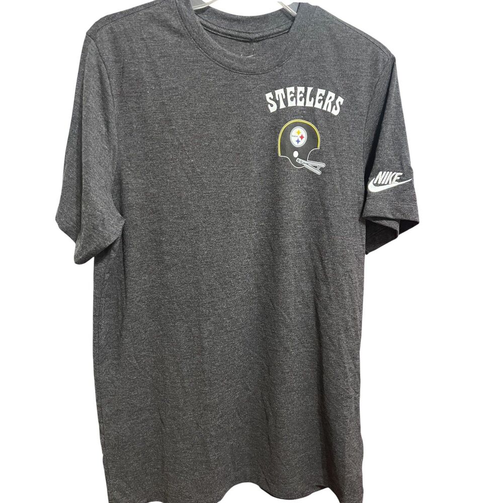 Nike Pittsburgh Steelers Rewind Front Back Hit T-Shirt Mens Medium NWT